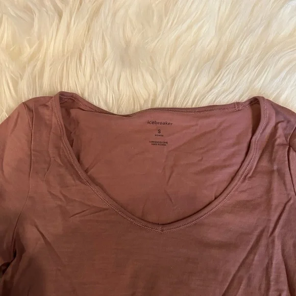 Icebreaker Mauve Long Sleeve Top - Picture 3 of 5
